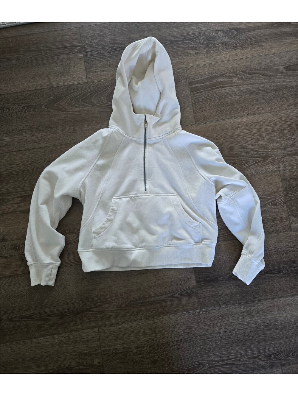 White hoodie